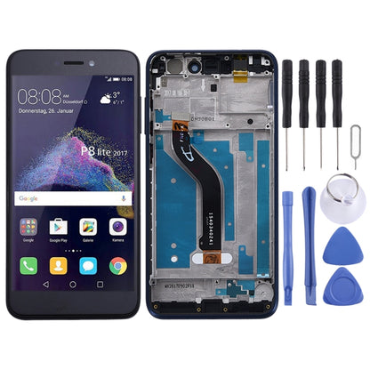 OEM LCD Screen for Huawei P8 Lite (2017) Digitizer Full Assembly with Frame (Black) - LCD Screen by buy2fix | Online Shopping UK | buy2fix