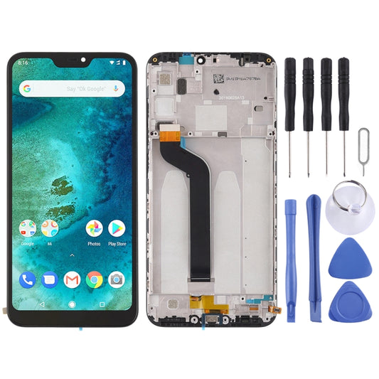 TFT LCD Screen for Xiaomi Redmi 6 Pro / A2 Lite Digitizer Full Assembly with Frame(Black) - LCD Screen by buy2fix | Online Shopping UK | buy2fix