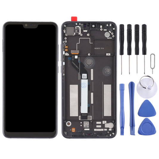 TFT LCD Screen for Xiaomi Mi 8 Lite Digitizer Full Assembly with Frame(Black) - LCD Screen by buy2fix | Online Shopping UK | buy2fix