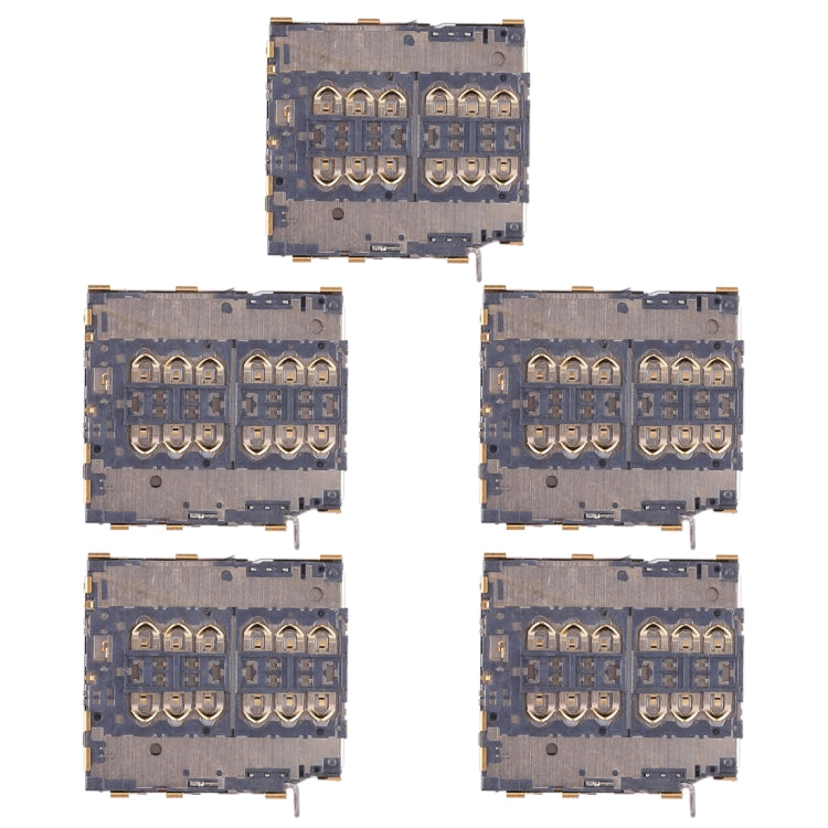 5 PCS Card Reader for Xiaomi Mi 6 - Card Tray by buy2fix | Online Shopping UK | buy2fix