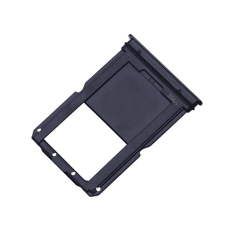 For OnePlus 6T 2 x SIM Card Tray (Jet Black) - Card Tray by buy2fix | Online Shopping UK | buy2fix
