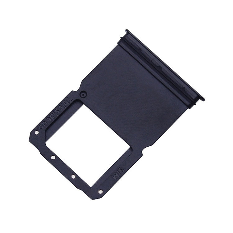 For OnePlus 6T 2 x SIM Card Tray (Jet Black) - Card Tray by buy2fix | Online Shopping UK | buy2fix