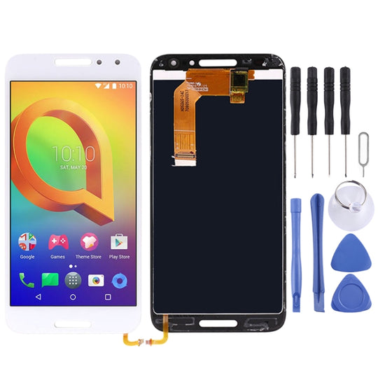 LCD-Bildschirm und Digitizer-Vollmontage für Alcatel A3 OT5046 5046D 5046X 5046Y (Weiß)