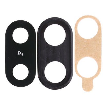 For Huawei Nova 3 10pcs Back Camera Bezel with Lens Cover & Adhesive (Black) - Camera by buy2fix | Online Shopping UK | buy2fix