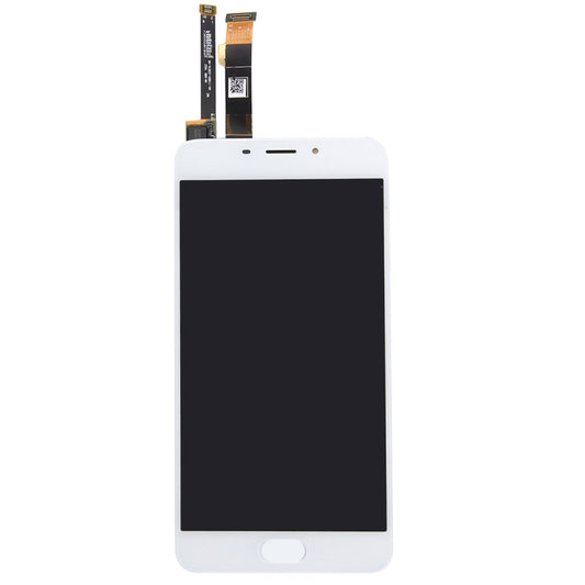 Original LCD Screen For Meizu M3E / Meilan E with Digitizer Full Assembly(White) - For Meizu by buy2fix | Online Shopping UK | buy2fix