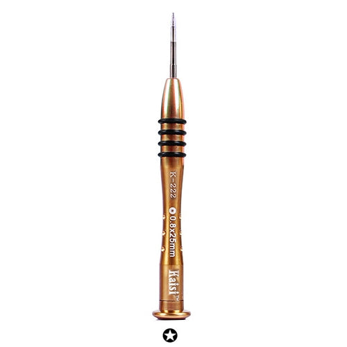 Kaisi K-222 Precision Screwdrivers Professional Repair Opening Tool for Mobile Phone Tablet PC (Five star: 0.8) - Screwdriver by Kaisi | Online Shopping UK | buy2fix