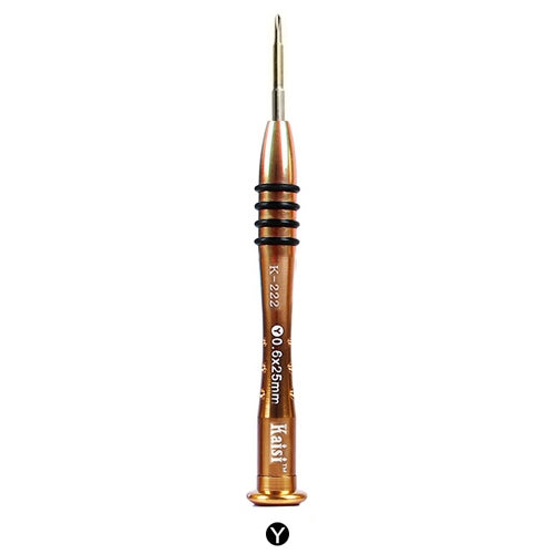 Kaisi K-222 Precision Screwdrivers Professional Repair Opening Tool for Mobile Phone Tablet PC (Y shape: 0.6) - Screwdriver by Kaisi | Online Shopping UK | buy2fix