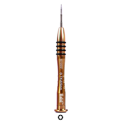 Kaisi K-222 Precision Screwdrivers Professional Repair Opening Tool for Mobile Phone Tablet PC (Torx: T6) - Screwdriver by Kaisi | Online Shopping UK | buy2fix