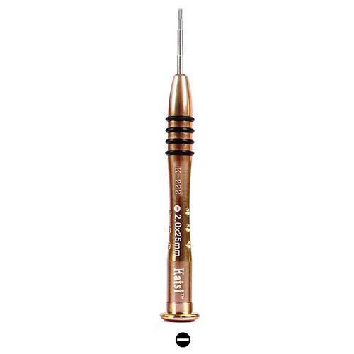 Kaisi K-222 Precision Screwdrivers Professional Repair Opening Tool for Mobile Phone Tablet PC (Straight: 2.0) - Screwdriver by Kaisi | Online Shopping UK | buy2fix