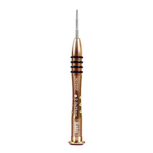 Kaisi K-222 Precision Screwdrivers Professional Repair Opening Tool for Mobile Phone Tablet PC (Straight: 2.0) - Screwdriver by Kaisi | Online Shopping UK | buy2fix