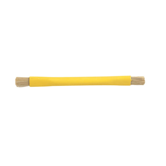 Kaisi BGA Repairing Hard Brush Double-head Brush Anti-static Pig Hair Brush(Yellow) - Others by Kaisi | Online Shopping UK | buy2fix