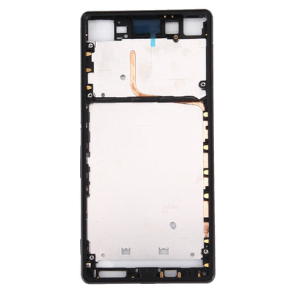 Front Housing LCD Frame Bezel for Sony Xperia Z3+ / Z4(Black) by buy2fix