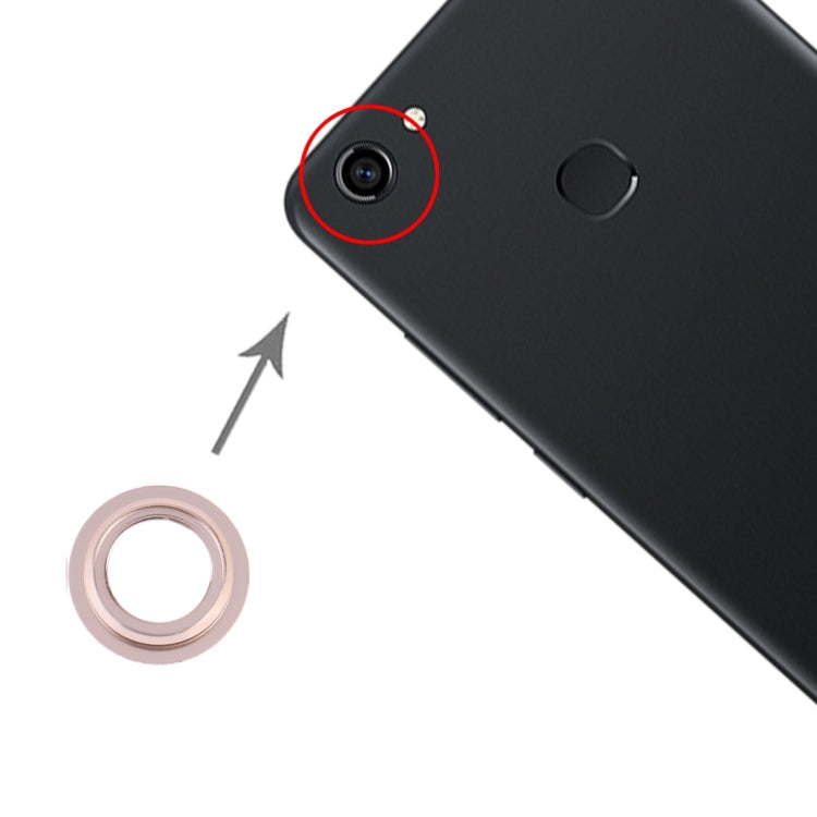 For Vivo Y75 10pcs Camera Lens Cover (Gold) - Camera Parts by buy2fix | Online Shopping UK | buy2fix