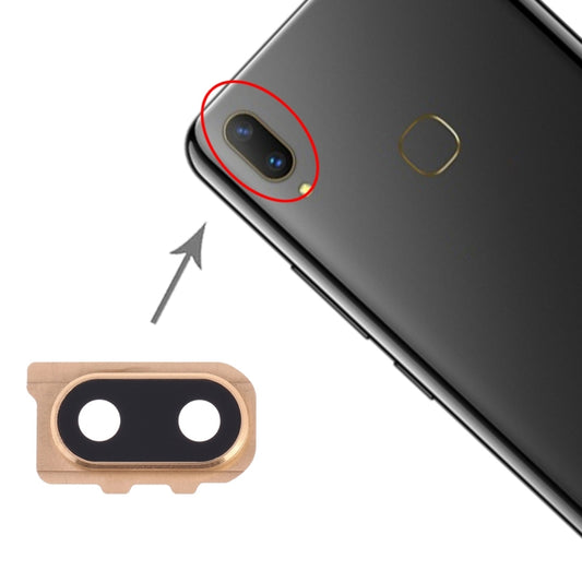 For Vivo Y85 10pcs Camera Lens Cover (Gold) - Camera Parts by buy2fix | Online Shopping UK | buy2fix