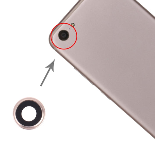 For Vivo X9 Plus Camera Lens Cover (Gold) - Camera Parts by buy2fix | Online Shopping UK | buy2fix
