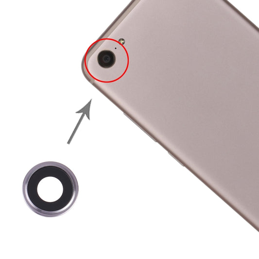 For Vivo X9 Plus Camera Lens Cover (Silver) - Camera Parts by buy2fix | Online Shopping UK | buy2fix