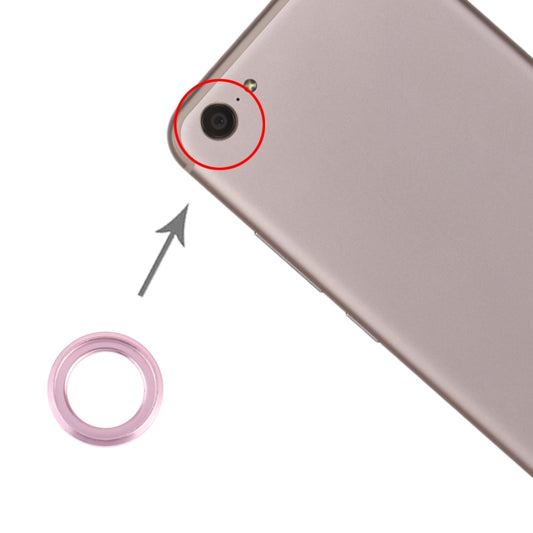 For Vivo X9 Camera Lens Cover (Pink) - Camera Parts by buy2fix | Online Shopping UK | buy2fix