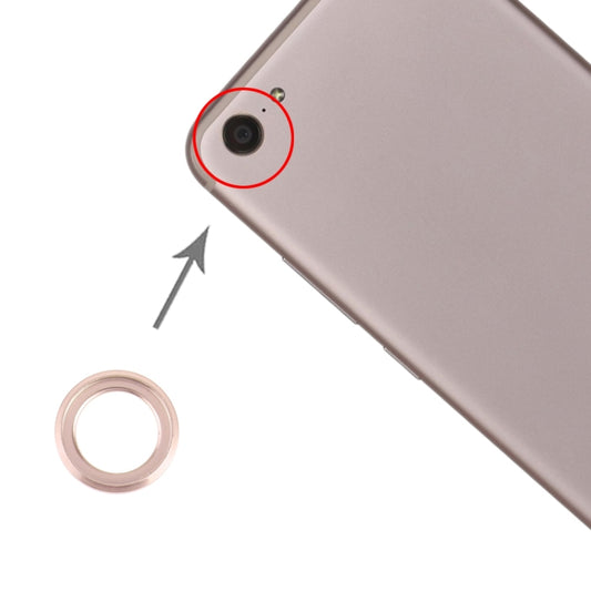 For Vivo X9 Camera Lens Cover (Gold) - Camera Parts by buy2fix | Online Shopping UK | buy2fix