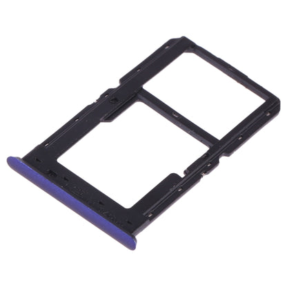 For OPPO A9 SIM Card Tray + SIM Card / Micro SD Card (Blue) - Card Tray by buy2fix | Online Shopping UK | buy2fix