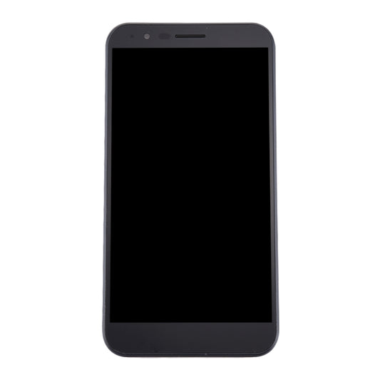 TFT LCD Screen for LG Stylo 3 Plus / TP450 / MP450 Digitizer Full Assembly with Frame (Black) - For LG by buy2fix | Online Shopping UK | buy2fix