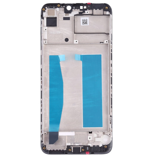 Middle Frame Bezel Plate for Asus Zenfone Max (M2) ZB633KL(Black) - Frame Bezel Plate by buy2fix | Online Shopping UK | buy2fix