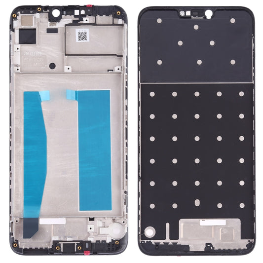 Middle Frame Bezel Plate for Asus Zenfone Max (M2) ZB633KL(Black) - Frame Bezel Plate by buy2fix | Online Shopping UK | buy2fix