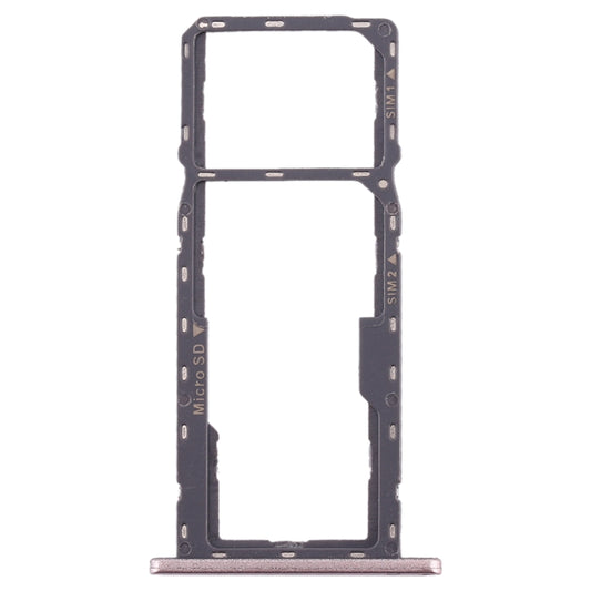 SIM Card Tray + SIM Card Tray + Micro SD Card Tray for Asus ZenFone MAX M1 ZB555KL(Gold) - Card Tray by buy2fix | Online Shopping UK | buy2fix