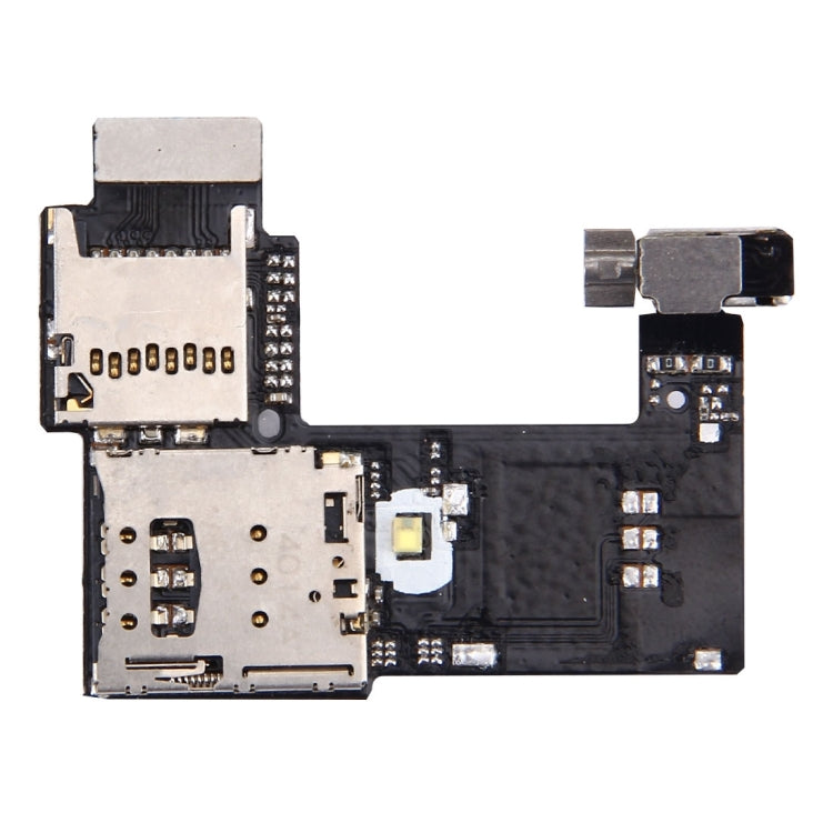 SIM Card Socket + SD Card Socket for Motorola Moto G (2nd Gen.) (Single SIM Version) - Card Socket by buy2fix | Online Shopping UK | buy2fix