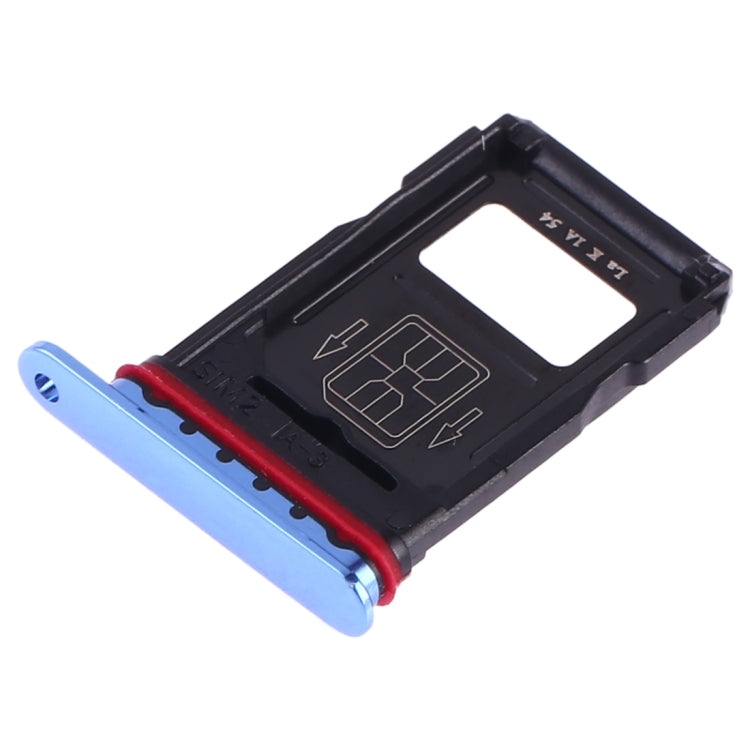 For OnePlus 7 Pro SIM Card Tray + SIM Card Tray (Blue) - Card Tray by buy2fix | Online Shopping UK | buy2fix