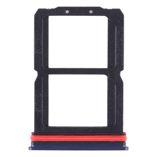 For OnePlus 7 SIM Card Tray + SIM Card Tray (Blue) - Card Tray by buy2fix | Online Shopping UK | buy2fix