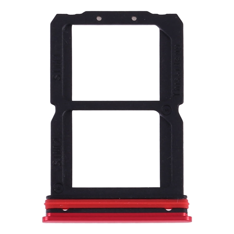 For OnePlus 7 SIM Card Tray + SIM Card Tray (Red) - Card Tray by buy2fix | Online Shopping UK | buy2fix