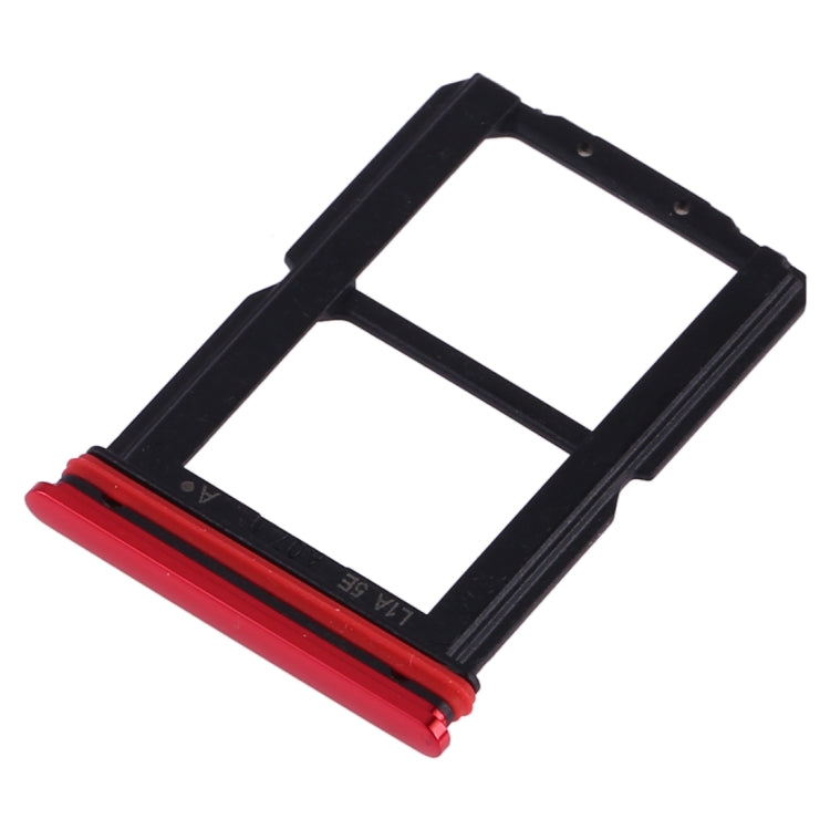 For OnePlus 7 SIM Card Tray + SIM Card Tray (Red) - Card Tray by buy2fix | Online Shopping UK | buy2fix