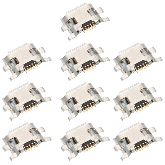 10 PCS Charging Port Connector for Motorola Moto G2 / Moto G (2nd gen) XT1063 XT1064 XT1068 XT1069 - Others by buy2fix | Online Shopping UK | buy2fix