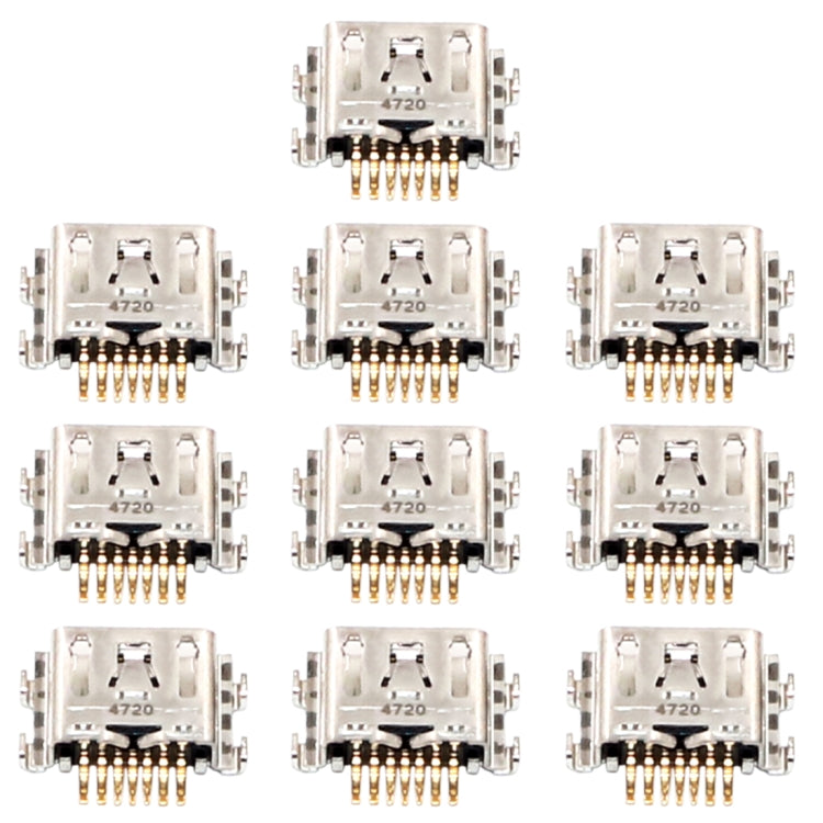 For OnePlus One 10pcs Charging Port Connector - Tail Connector by buy2fix | Online Shopping UK | buy2fix