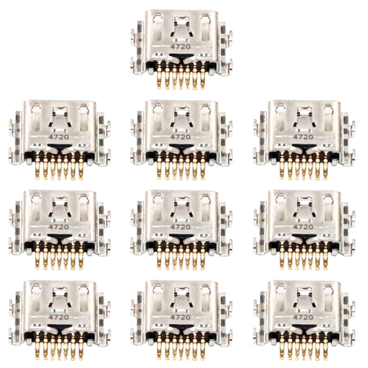 For OnePlus One 10pcs Charging Port Connector - Tail Connector by buy2fix | Online Shopping UK | buy2fix