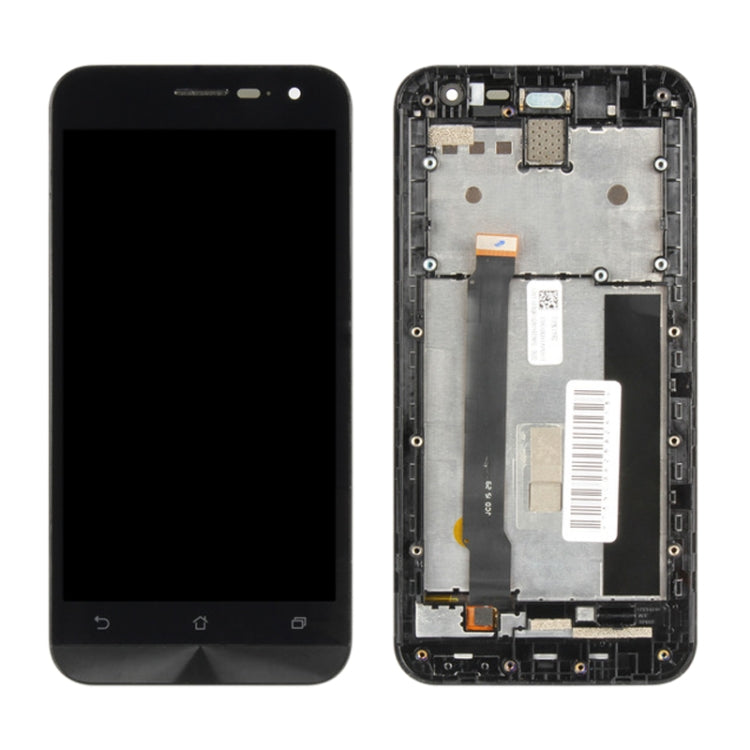 OEM LCD Screen for Asus Zenfone 2 ZE500CL Z00D Digitizer Full Assembly with Frame（Black) by buy2fix