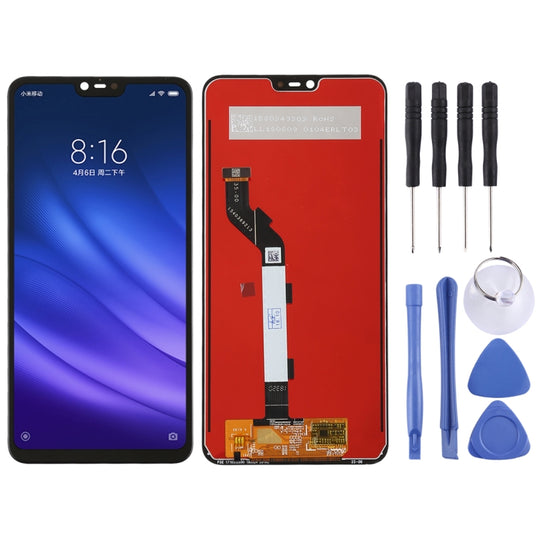 LCD-Bildschirm und Digitizer-Vollmontage für Xiaomi Mi 8 Lite (Schwarz)