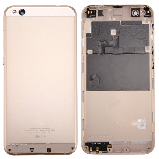 For Xiaomi Mi 5c Battery Back Cover(Gold) - Back Cover by buy2fix | Online Shopping UK | buy2fix