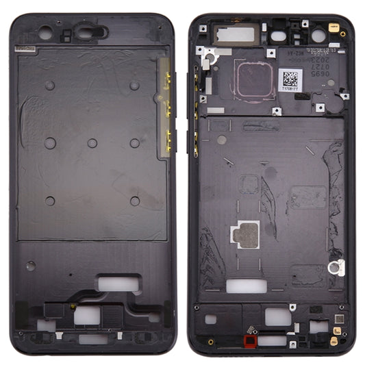 For Huawei Honor 9 Front Housing LCD Frame Bezel Plate(Black) - Frame Bezel Plate by buy2fix | Online Shopping UK | buy2fix