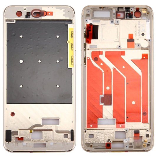 For Huawei Honor 9 Front Housing LCD Frame Bezel Plate(Gold) - Frame Bezel Plate by buy2fix | Online Shopping UK | buy2fix
