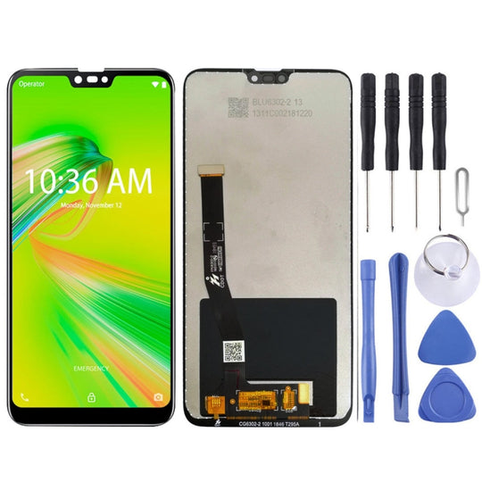LCD-Bildschirm und Digitizer-Vollmontage für Asus Zenfone Max Plus (M2) / Tiro ZB634KL (Schwarz)