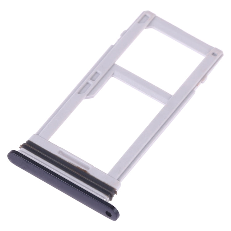 SIM Card Tray + SIM Card Tray / Micro SD Card Tray for LG G7 ThinQ G710 G710EM G710PM G710VMP G710ULM (Black) - For LG by buy2fix | Online Shopping UK | buy2fix