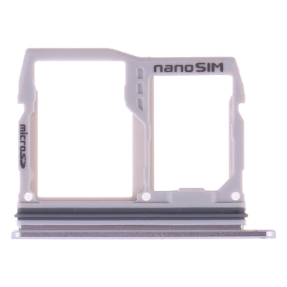 SIM Card Tray + Micro SD Card Tray for LG G6 H870 H871 H872 LS993 VS998 US997 H873 (Silver) - For LG by buy2fix | Online Shopping UK | buy2fix