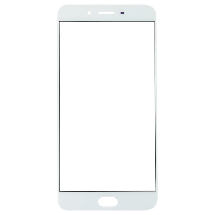 For OPPO R9s Plus Front Screen Outer Glass Lens (White) - Outer Glass Lens by buy2fix | Online Shopping UK | buy2fix