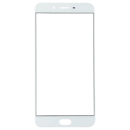 For OPPO R9s Plus Front Screen Outer Glass Lens (White) - Outer Glass Lens by buy2fix | Online Shopping UK | buy2fix