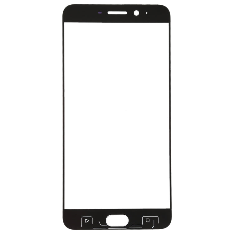 For OPPO R9s Plus Front Screen Outer Glass Lens (White) - Outer Glass Lens by buy2fix | Online Shopping UK | buy2fix