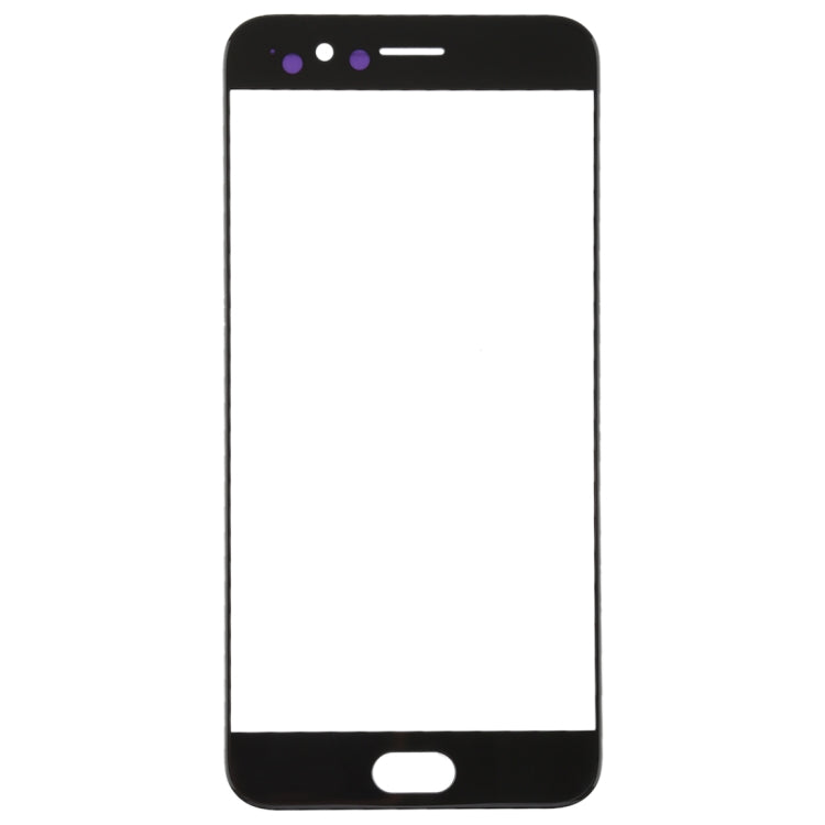 For OPPO R11 Front Screen Outer Glass Lens (Black) - Outer Glass Lens by buy2fix | Online Shopping UK | buy2fix