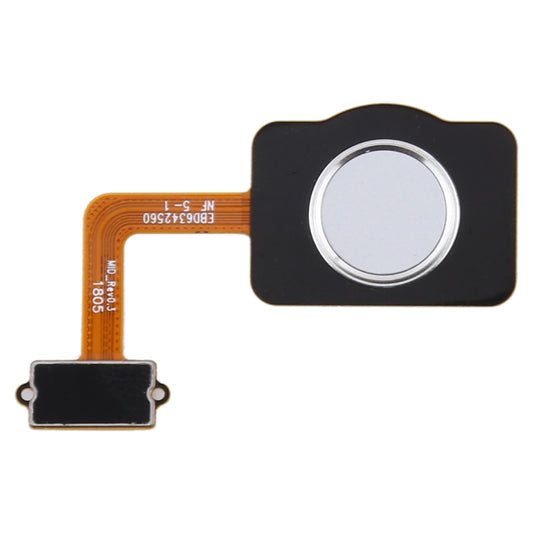 Fingerprint Sensor Flex Cable for LG Stylo 4 / Q Stylus Q710 / LM-Q710CS LM-Q710MS LM-Q710ULS LM-Q710ULM LM-Q710TS LM-Q710WA (White) - For LG by buy2fix | Online Shopping UK | buy2fix