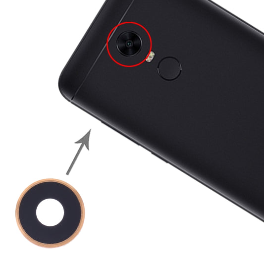 10 PCS Camera Lens Cover for Xiaomi Redmi 5 Plus(Gold) - Camera by buy2fix | Online Shopping UK | buy2fix