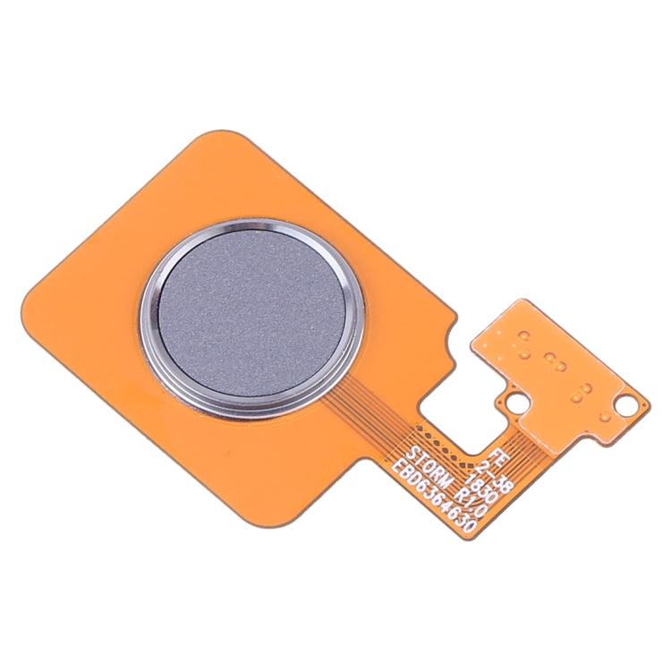 Fingerprint Sensor Flex Cable for LG V40 ThinQ V405QA7 V405 (Silver) - For LG by buy2fix | Online Shopping UK | buy2fix